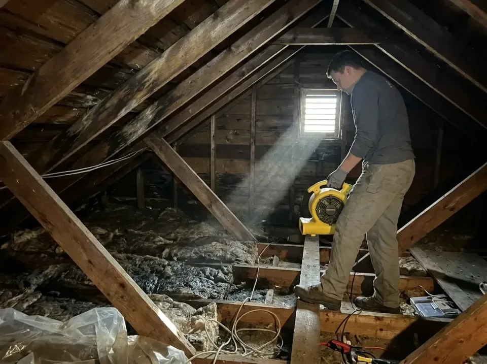 attic-water-damage-drying-proc-007 — frequently asked questions, Emergency Water Extraction & 24/7 Flood Response in Ogallal…